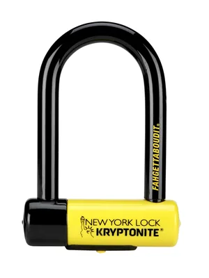 Kryptonite New York Fahgettaboudit Mini Heavy Duty Bicycle U Lock Bike Lock - product information 1