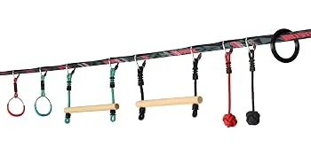 Slackers NinjaLine 36' Intro Kit Red/Blue - Slackers Ninjaline