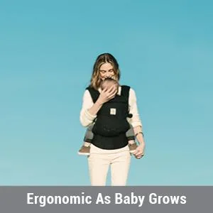 Ergobaby Adapt Ergonomic Multi-Position Baby Carrier (7-45 Pounds), Starry Sky Starry Sky Premium Cotton - product information 7