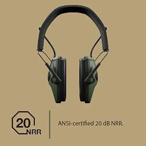 ISOtunes Sport ADVANCE BT Shooting Earbuds: Tactical Bluetooth Hearing Protection Od Green - 20 dB NRR