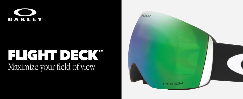 Oakley Flight Deck M Prizm Goggles Matte Black Medium - Flight Deck