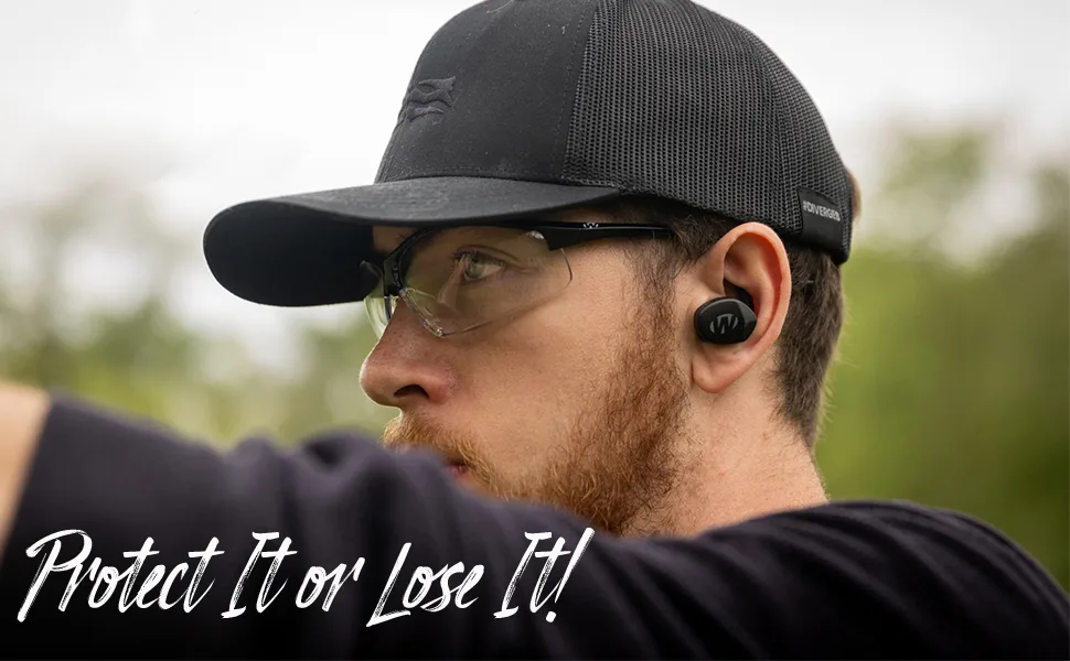 Walker's Shooting Ear & Hearing Protection Sport Electronic Bluetooth Rechargeable ATACS Wireless Earbuds - walker&amp;#39;s
