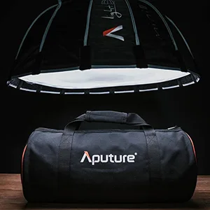 Aputure Light Dome Mini II for Aputure Studio Strobe Light LED Storm 300D C120 120D Mark 2 120T, 35 Inch Deep Octagon Softbox for Other Bowen-S Mount Lights - portable