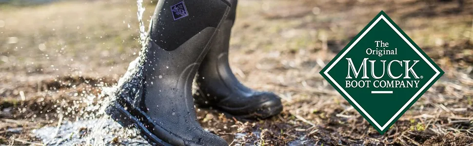 Muck Boot Women's Chore Mid Snow Boot 8 Black - boots chore brand waterproof