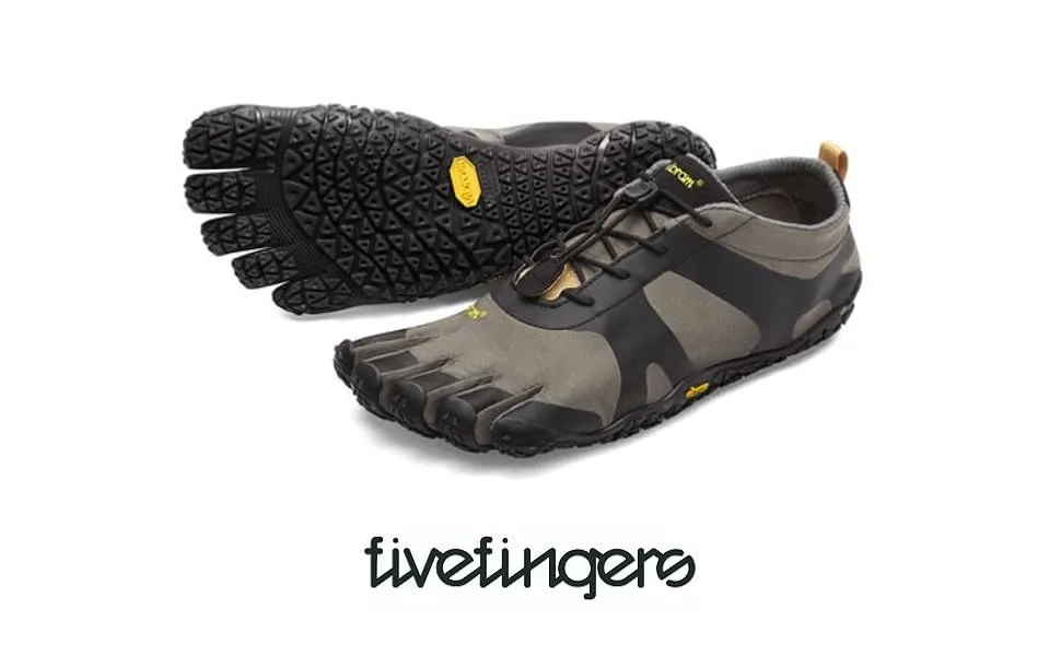 Vibram Men's Five Fingers, V-Alpha Trail Shoe 9.5-10 Black - main