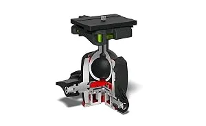 Manfrotto XPRO Ball Head with 200PL Quick Release Plate, High Precision, Compatible with Photography Equipment, for Camera Tripod, for Content Creation XPRO Ball Head with 200PL Plate - product information 2