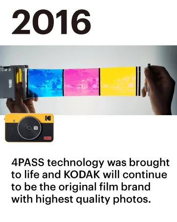 KODAK Mini Shot 2 Retro 4PASS 2-in-1 Instant Digital Camera and Photo Printer (2.1x3.4) + 68 Sheets Gift Bundle, Yellow Printer + 68 Sheets + Accessories Yellow - 4PASS technology was brought to life and kodak will continue to be the original film brand