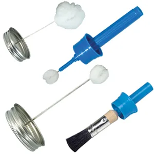 Weld-On 10832 Can-Mate Adjustable Dauber, 3/4", Blue (Pack of 50) - Weld-On Cap Daubers