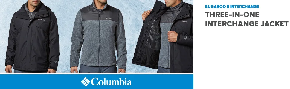 Columbia Men's Bugaboo Ii Fleece Interchangeable Jacket Bright Indigo/Collegiate Navy Medium - bugaboo