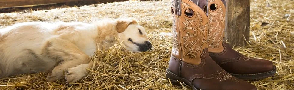 Durango Men's Rebel DB4442 Western Boot 12 Wide Brown/Tan - REBEL