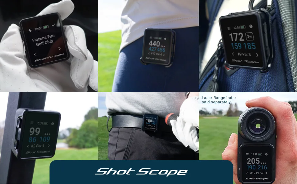 Shot Scope H4 GPS Handheld with Shot Tracking - F/M/B Green and Hazard Distances - 36,000+ pre-Loaded Courses - 100+ Statistics Including Strokes Gained - No subscriptions - product information 7
