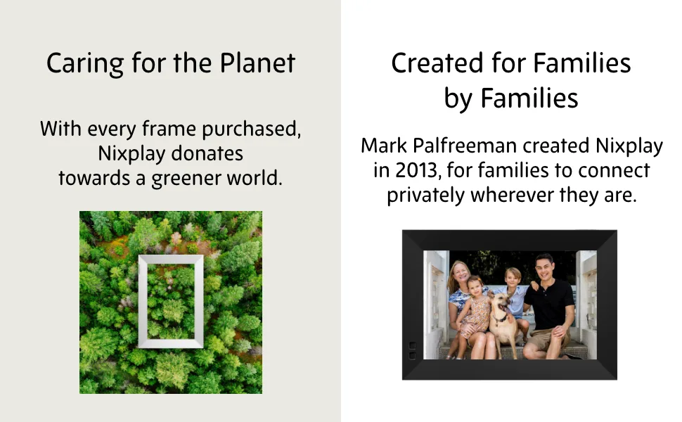 nixplay Smart Digital Picture Frame 10.1 Inch, Share Video Clips and Photos Instantly via E-Mail or App - A+ Content 6