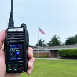 BTECH GMRS-PRO IP67 Waterproof GMRS Two-Way Radio with Bluetooth & GPS, APP Programmable, GMRS Repeater Capable, with Dual Band Scanning Receiver (VHF/UHF) Long Range Two Way Radio - GMRS-PRO App Programmable 5W GMRS radio