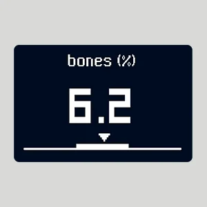 Withings / Nokia | Body - Smart Body Composition Wi-Fi Ditial Scale with smartphone app, White - bones