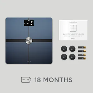 Withings / Nokia | Body - Smart Body Composition Wi-Fi Ditial Scale with smartphone app, White - product information 9