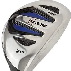 Ram Golf EZ3 Mens Right Hand Iron Set 5-6-7-8-9-PW - Free Hybrid Included Right Steel Regular Standard Length - Hybrid