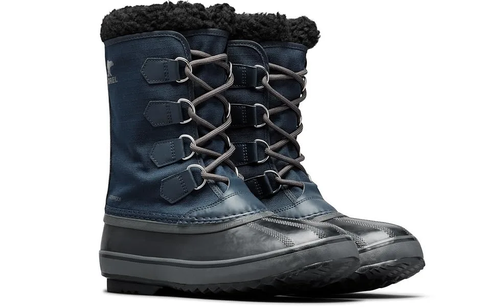 SOREL - Men's 1964 Pac Nylon Snow Boot for Winter 10 Tobacco, Black - product information 4
