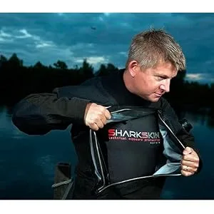 Sharkskin Men's High-Waisted Chillproof Wetsuit Long Pants for Diving/Water Sports, Black Large - chillproof