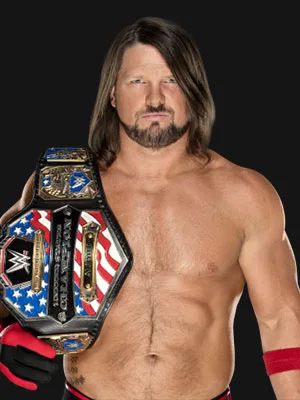 WWE Authentic Wear United States Championship Commemorative Title Belt (2014) Multi - img1