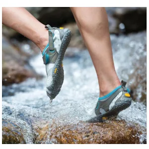 Vibram Men's Five Fingers, V-Aqua Water Shoe 8.5-9 Black - v-aqua