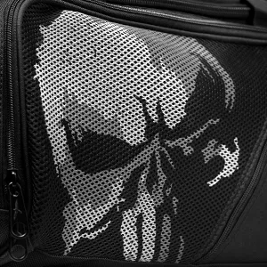 Hayabusa Marvel Hero Elite Duffle Bag - The Punisher, 50L - Mesh panel with