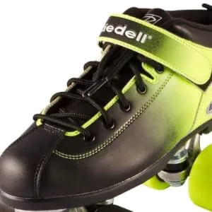 Riedell Skates - Dart Ombr - Quad Roller Speed Skate | Purple & Pink | Size 9 - skates rollerskates outdoor roller rollar patines adult toddler girls womens quad roll outside