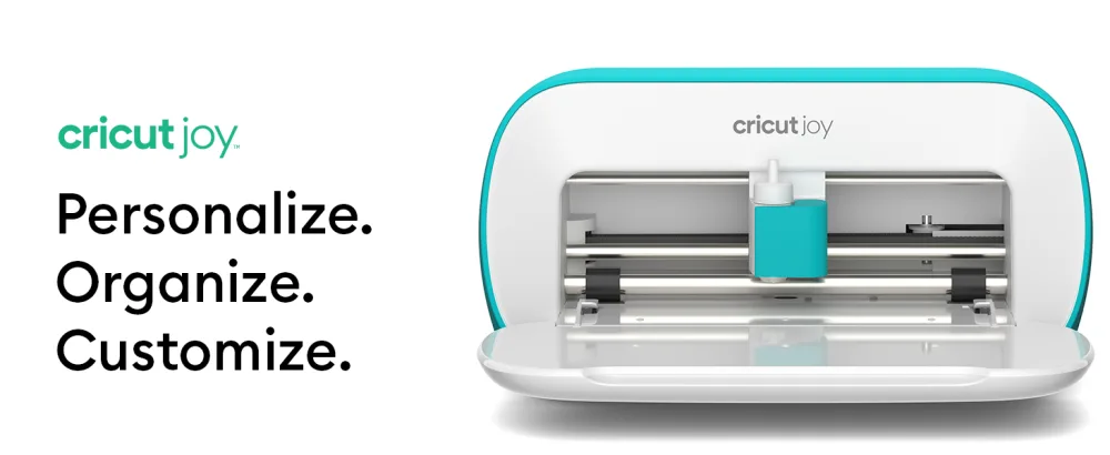 Cricut Joy Machine - A Compact, Portable DIY Smart Machine for Creating Customized Labels, Cards & Crafts, Works with Iron-on, Vinyl, Paper & Smart Materials, Bluetooth-Enabled (iOS/Android/Windows) Machine Joy - Cricut Joy - Personalize, Organize, & Customize