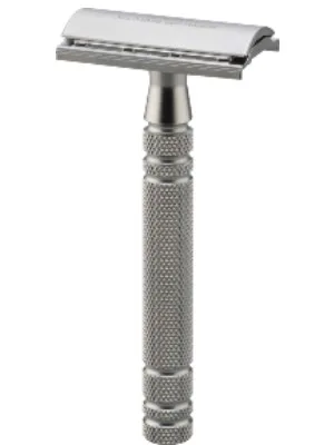 Feather Stainless Steel Double Edge Razor AS D2 - Feather All Stainless Steel Double-Edge Razor, Model AS-D2