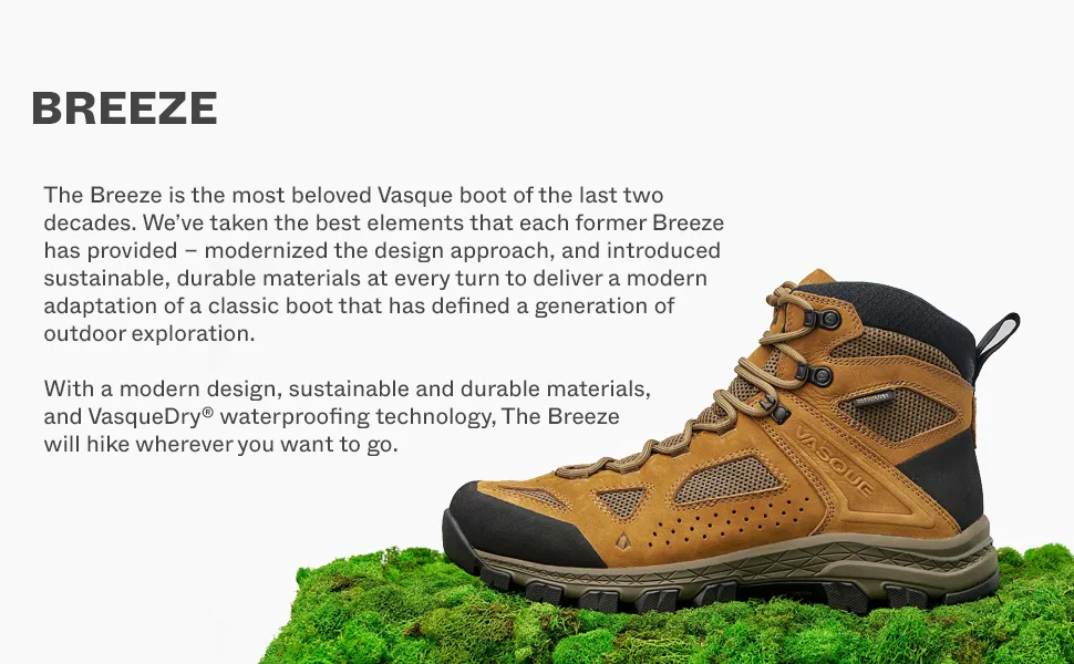 Vasque Mens Breeze Hiking Boots 11 Pavement - product information 2