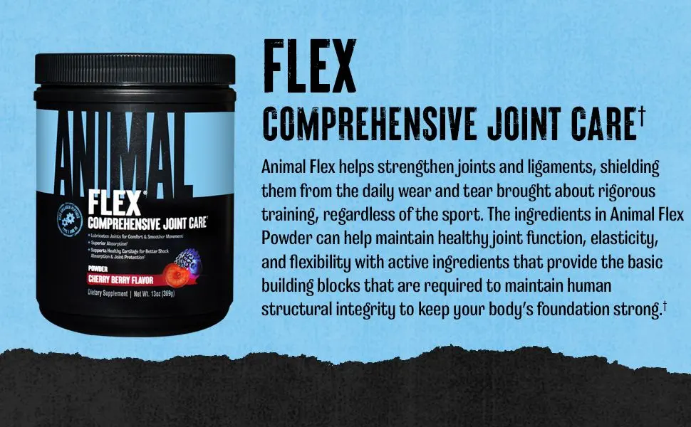 Animal Omega Omega 3 & 6 Supplement Flex Joint Supplement with Glucosamine Chondroitin MSM Turmeric 30 Servings - product information 7