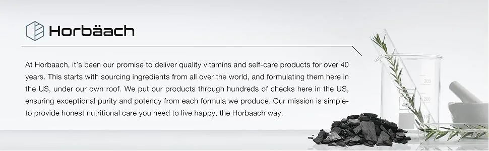 Horb ach Potassium Magnesium Supplement Gummies | Peach Strawberry Flavor | 70 Count | Vegan Non-GMO and Gluten Free Formula - Footer