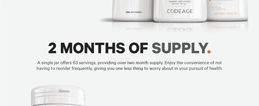 Codeage Multi Collagen Protein Powder Peptides 2-Month Supply Hydrolyzed Type I II III V X Grass Fed All in One Super Bone Broth Collagen Supplement Non-GMO 567 Grams - hydrolyzed collagen, grass-fed collagen, collagen supplement, collagen peptides, collagen powder