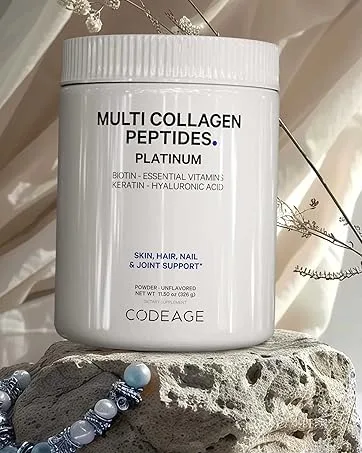Codeage Multi Collagen Protein Powder Peptides 2-Month Supply Hydrolyzed Type I II III V X Grass Fed All in One Super Bone Broth Collagen Supplement Non-GMO 567 Grams - product information 3