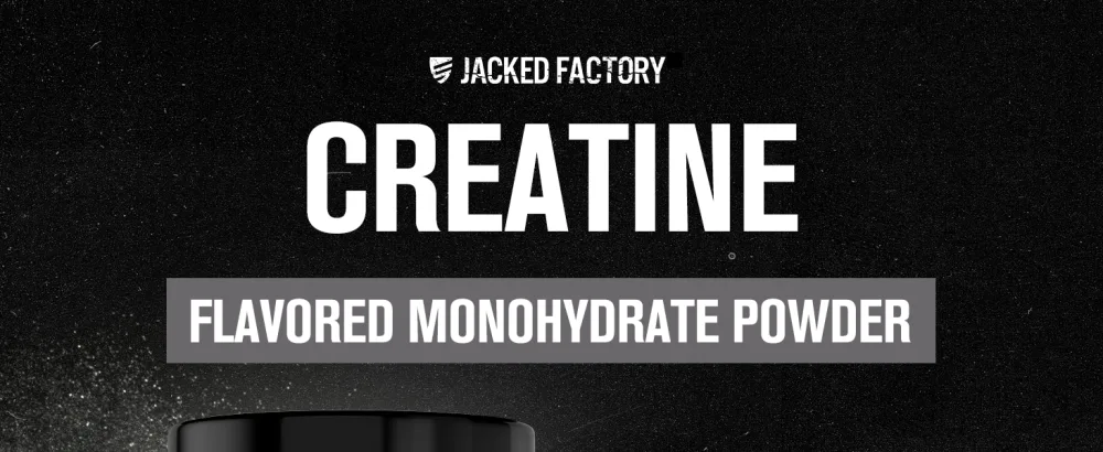 Jacked Factory Creatine Monohydrate Powder 425g (Unflavored 85 Servings) Flavored Creatine Monohydrate Powder 578g (Blue Raspberry 85 Servings) - creatine for men monohydrate creatine creatine monohydrate for women creatine powder for men creatin