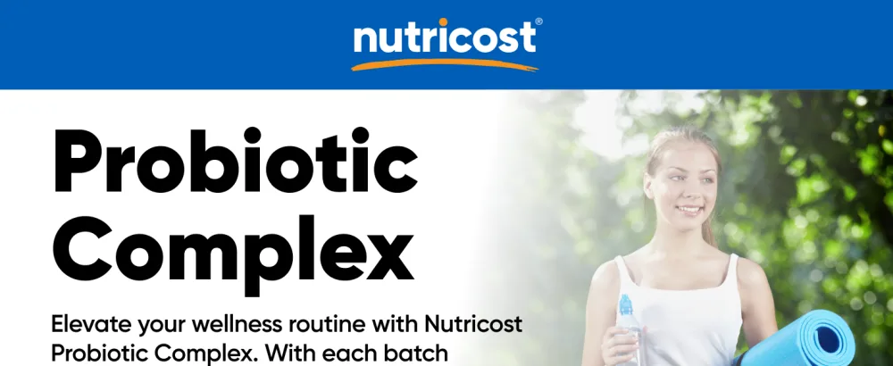 Nutricost Probiotic Complex (10 Billion CFU) 60 Capsules - Acidophilus Plus 9 Other Probiotics Non-GMO Gluten Free Supplement - Dihydromyricetin