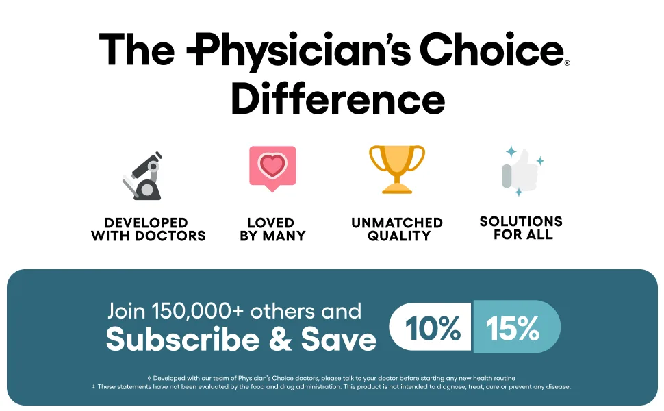 Physician's CHOICE - Women's Digestive Harmony Bundle: Probiotics for Women + Digestive Enzymes - subscribe & save