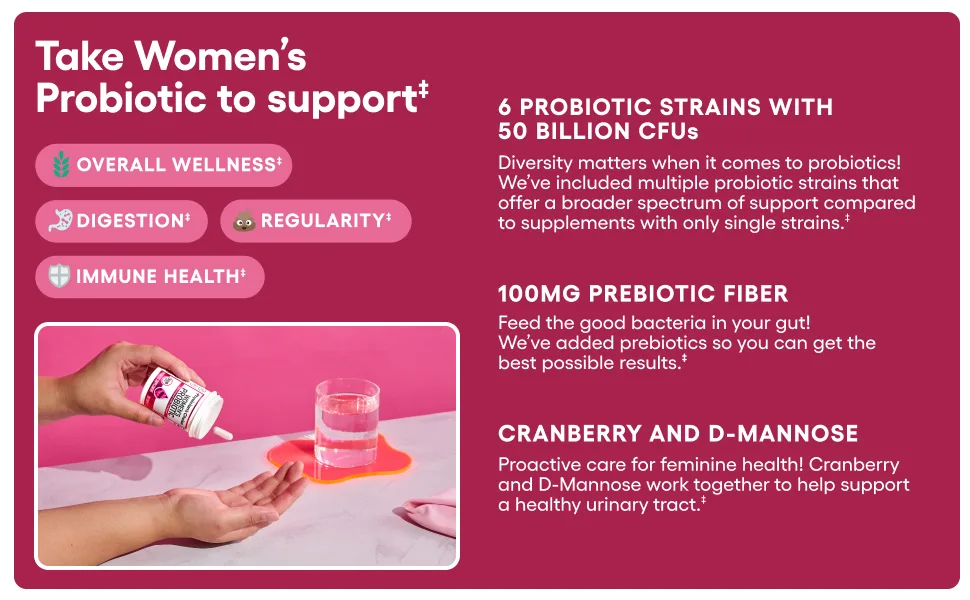 Physician's CHOICE - Women's Digestive Harmony Bundle: Probiotics for Women + Digestive Enzymes - women's probiotic