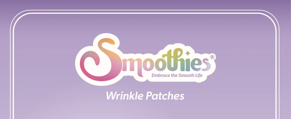 Smoothies Full Coverage Wrinkle Patches for Face Overnight - Facial Patches for Forehead Elevens Crows Feet and more - Full Coverage - 192 Facial Adhesives per Box - Banner
