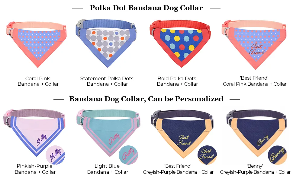 Blueberry Pet Bandana Dog Collars Medium Sailboat Bandana + Collar - PATTERNS PT2