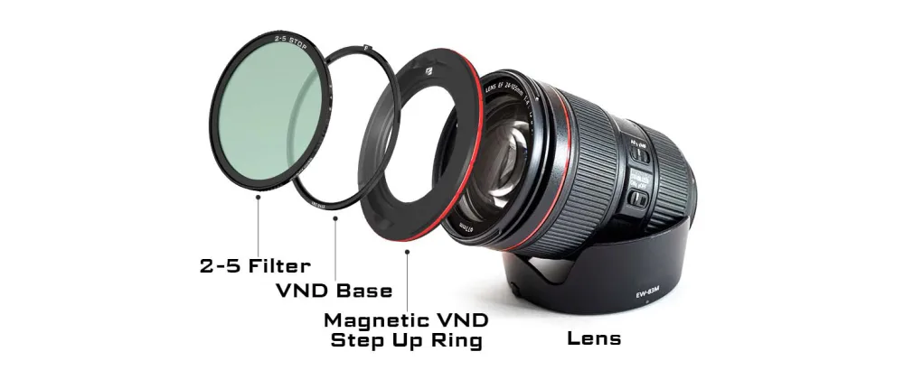 Freewell (Works only with Magnetic VND System) Step Up Filter Adapter Ring 67mm-72mm 67-72mm - product information 10