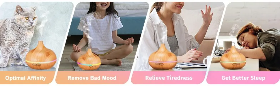 Diffuser with Color Light - family diffuser