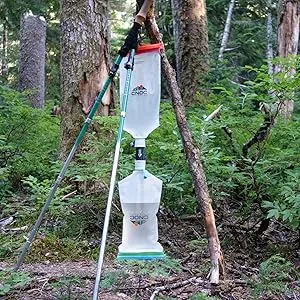 CNOC Outdoors VECTO 3L Water Container, 28mm Thread, Blue - gravity water filter hollow fiber camp outside