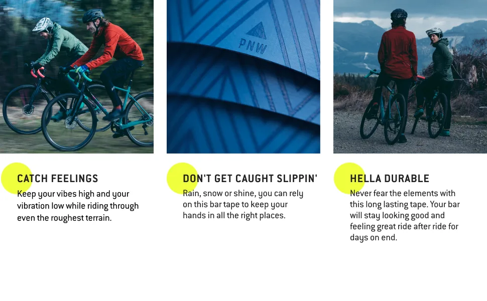 PNW Components Coast Bar Tape (Pacific Blue) - PNW Components Coast Bar Tape