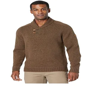 Fjallraven Men's Lada Sweater X-Large Bogwood Brown - test