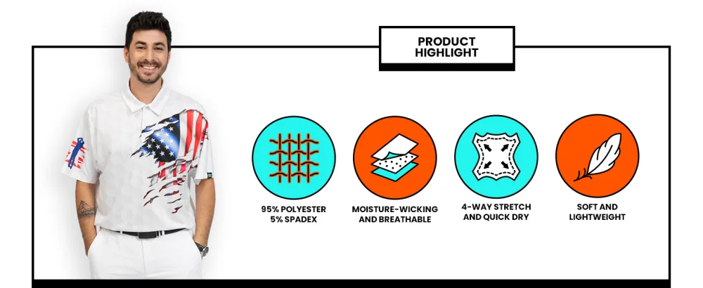 HYPERFAVOR Custom Bowling Shirts for Men- Unique Mens Bowling Shirt Short Sleeve- Custom Bowling Polo Shirts for Men V4 Large - Product Hightlight