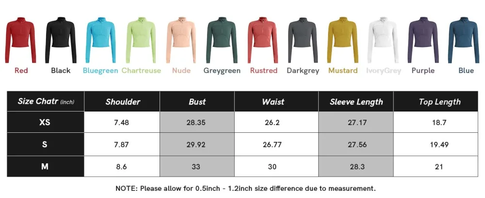 Women's Cropped Workout Jacket 1/2 Zip Pullover Running Athletic Outwear Slim Fit Long Sleeve Yoga Top Blue Small - zhenwei cropped half zip workout jacket