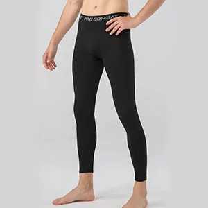HYCOPROT Men's Compression Pants Athletic Tight,Leggings Base Layer Bottoms for Running Workout Sports Yoga Basketball Black Small - mens cold gear leggings