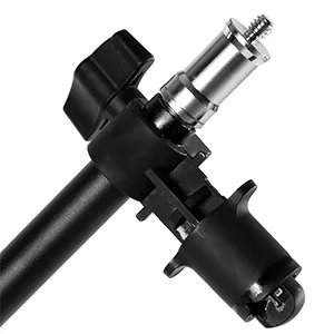 Fotoconic Multi Functional Reflector Holder, Boom Arm, Background Crossbar (21"-49" / 53-125cm) with Solid Locking Metal Swivel Head Grip - product information 6