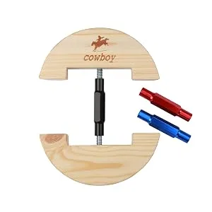 Cowboy Hat Stretcher,Small Size 6 1/2 to 9 1/2-Colourful Adjustable Buckle Heavy Duty (Small, Black) 6 1/2 Black - product information 3