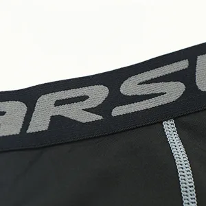 ARSUXEO Men's 3/4 Running Compression Tights Capri Pants K75 White Medium - product information 12